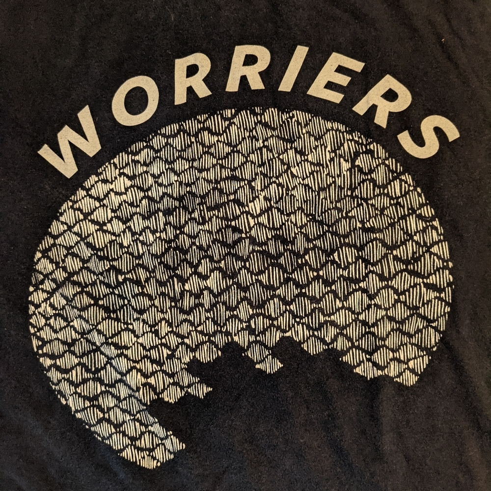 Worriers (BK) band T-shirt tee size Medium